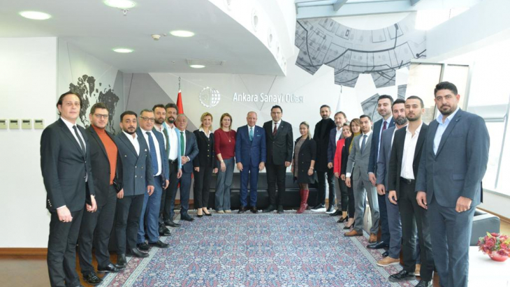 Ankara Sanayi Odası Başkanı Seyit Ardıç’a Tebrik Ziyareti