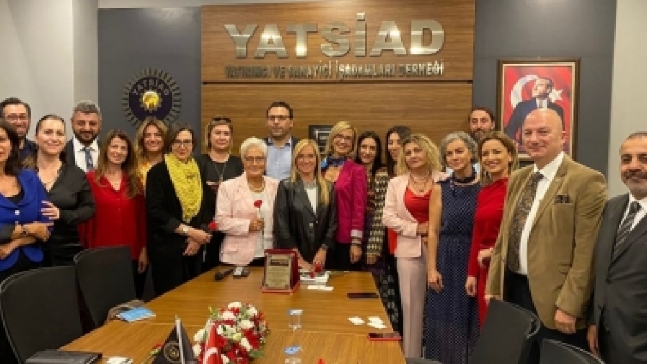 Türk Üniversiteli Kadınlar Derneği Genel Başkanı konuğumuz oldu