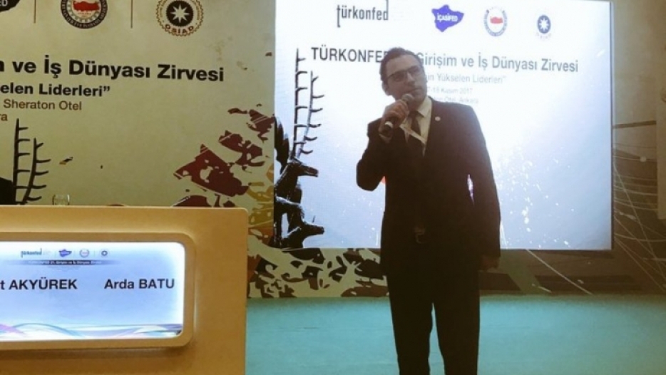 Üyesi olduğumuz TÜRKONFED ‘iş dünyası Zirvesi ’ Ankara’da gercekleşti.