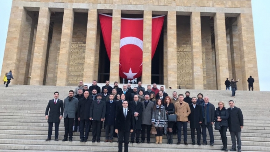 ATSİAD yönetimi Anıtkabir’de
