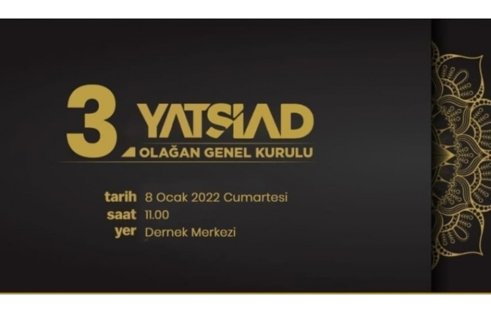 3.Olağan Genel Kurul Çağrısı