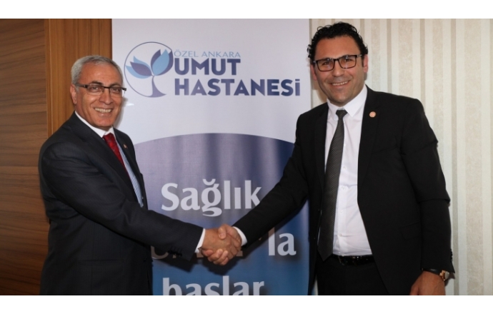 Ankara Umut Hastanesi yönetim kurulu ile protokol imzalandı