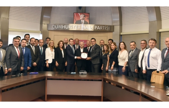  CHP Genel Başkanı Kemal Kılıçdaroğlu ziyareti.