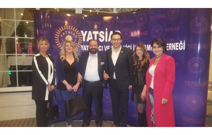 (YATSİAD) , kuruluşunun 3. Yılını renkli bir gece ile kutladı. 