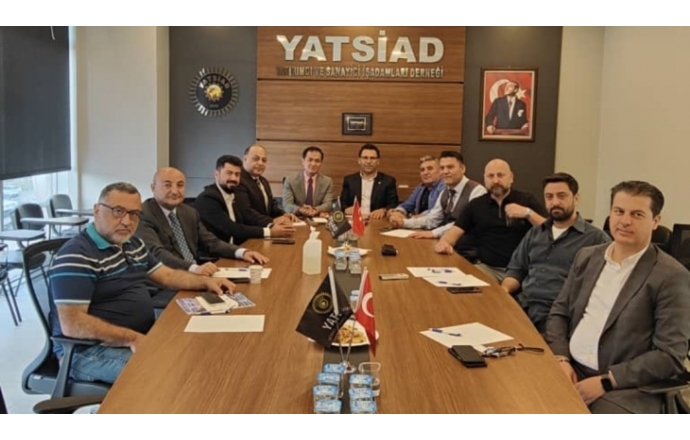 Kazakistanlı İşadamları YATSİAD ı ziyaret etti.